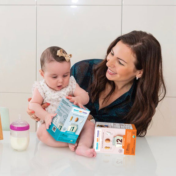How to use Ready. Set. Food! Mix-ins for my baby?