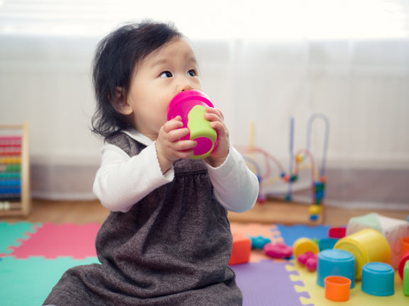 Transitioning From Baby Bottle To Cup