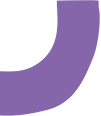 Purple elbow macaroni shape