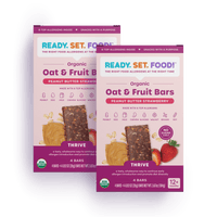 Organic Oat & Fruit Bars - Peanut Butter Strawberry