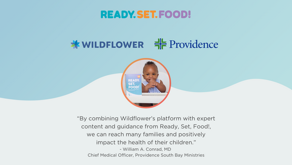 Wildflower and Providence Health Announce Partnership with Ready. Set. Food!: How Digital Health Will Empower Parents to Follow New Food Allergy Guidelines