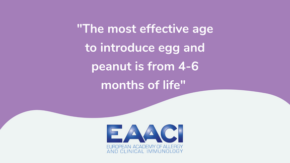 NEW European Food Allergy Guidelines: “Most Effective Age To Introduce Egg And Peanut Is 4-6 Months Of Life”
