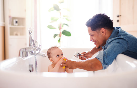 Bathing Eczema Babies