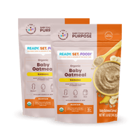 Organic Baby Oatmeal - 3 Allergens, Banana