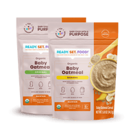 Organic Baby Oatmeal - 3 Allergens, Variety Pack