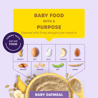 Organic Baby Oatmeal - Banana Apple