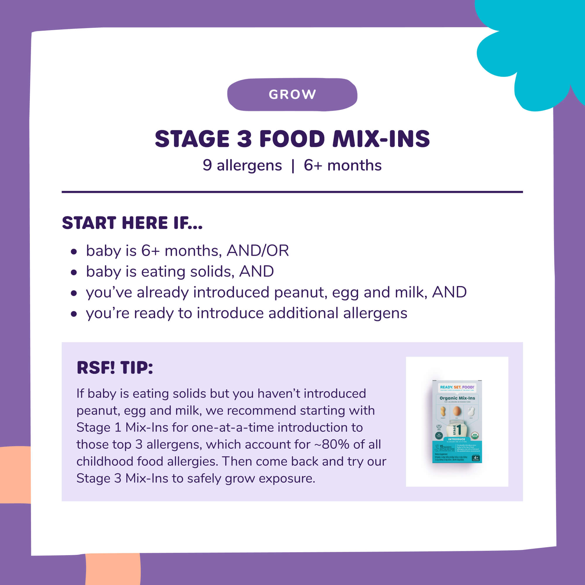 Stage 3 Mix-Ins