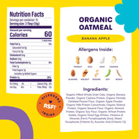 Organic Baby Oatmeal - Banana Apple