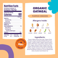 Organic Baby Oatmeal - Pumpkin Cinnamon