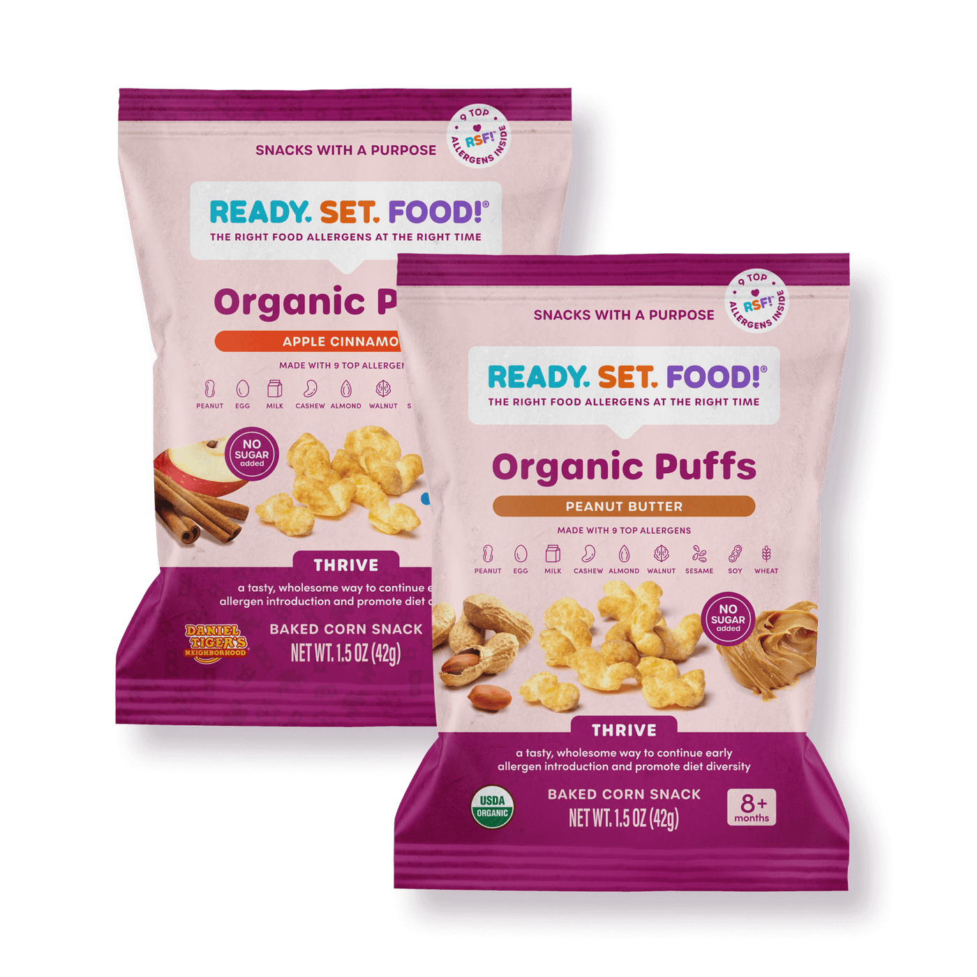 Organic puffs
