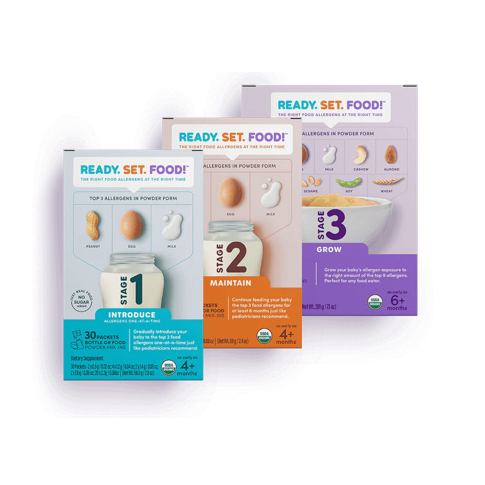 Ready Set Food Stage 1 2 Mix Ins For Early Allergen Introduction Ready set food stage 1 2 mix ins for early allergen introduction