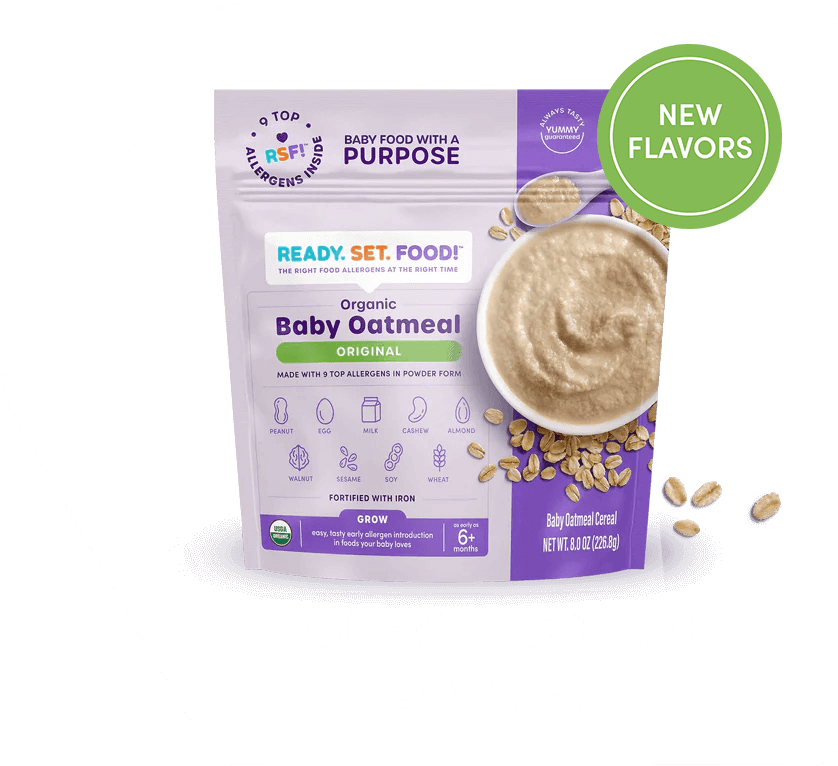 Organic Baby Oatmeal Variety Pack from Ready, Set, Food!
