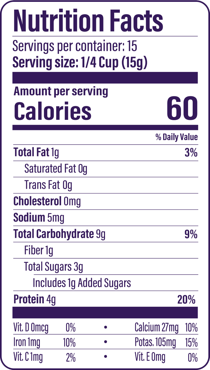 Nutrition Fact Panel