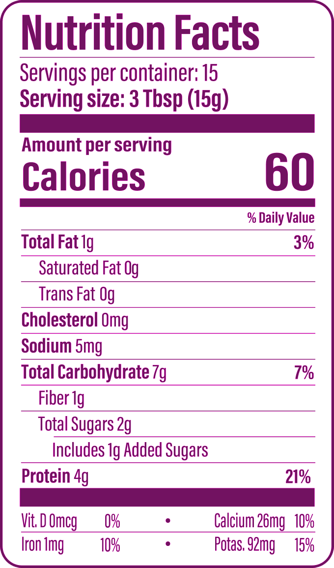 Nutrition Fact Panel