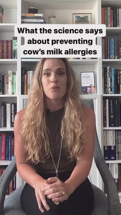 What the Science Says About Preventing Cow's Milk Allergies