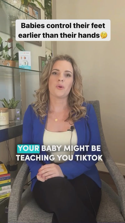 Babies Control Their Feet Earlier Than Their Hands