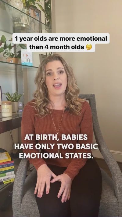 1 Year Olds Are More Emotional Than 4 Month Olds