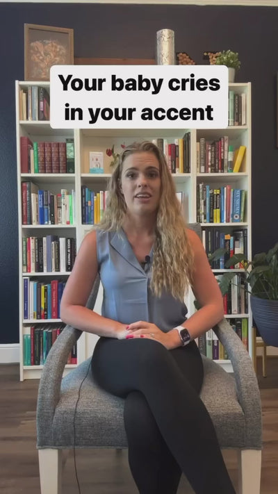 Your Baby Cries in Your Accent