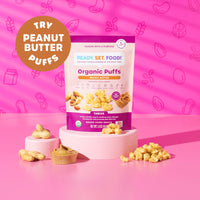 Organic Puffs - Peanut Butter