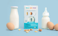 Stage 1 box with milk, egg and peanuts